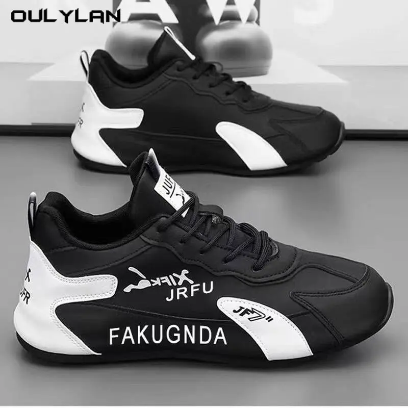 2025 New Lightweight Soft-soled Casual Shoes Men's Shoes Leather Sneaker Hidden Heel Shoes Outdoor Sports Shoes Walking Shoes