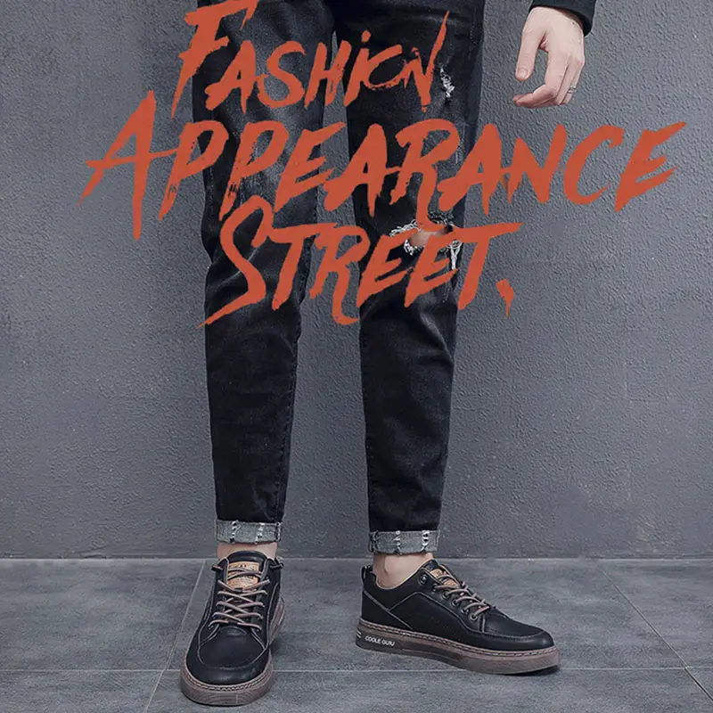 Color blocking Sports Flat Shoes Men Casual Lace Up Sneakers Fashion High-quality Student Mesh Comfortable White Shoes