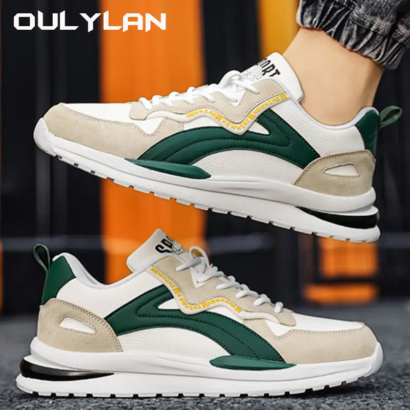 Men's Sports Breathable Mesh Sneakers 2024 Fashion Running Shoes Spring New Trend Casual Anti slip Wear resistant Shoes