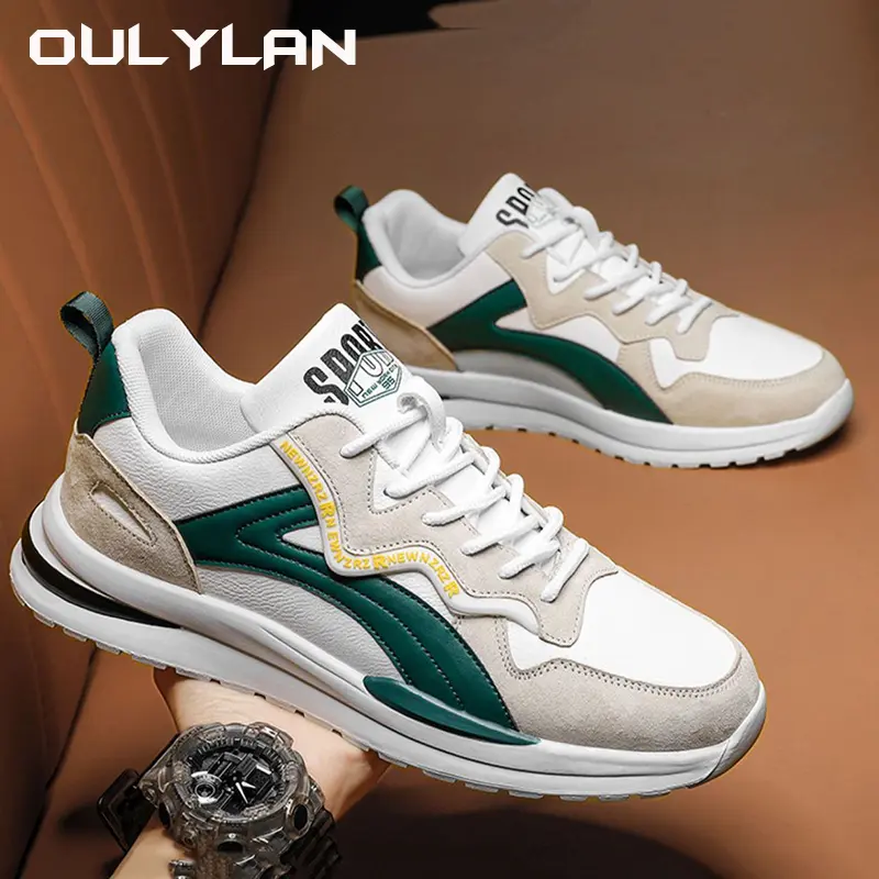 Men's Sports Breathable Mesh Sneakers 2024 Fashion Running Shoes Spring New Trend Casual Anti slip Wear resistant Shoes