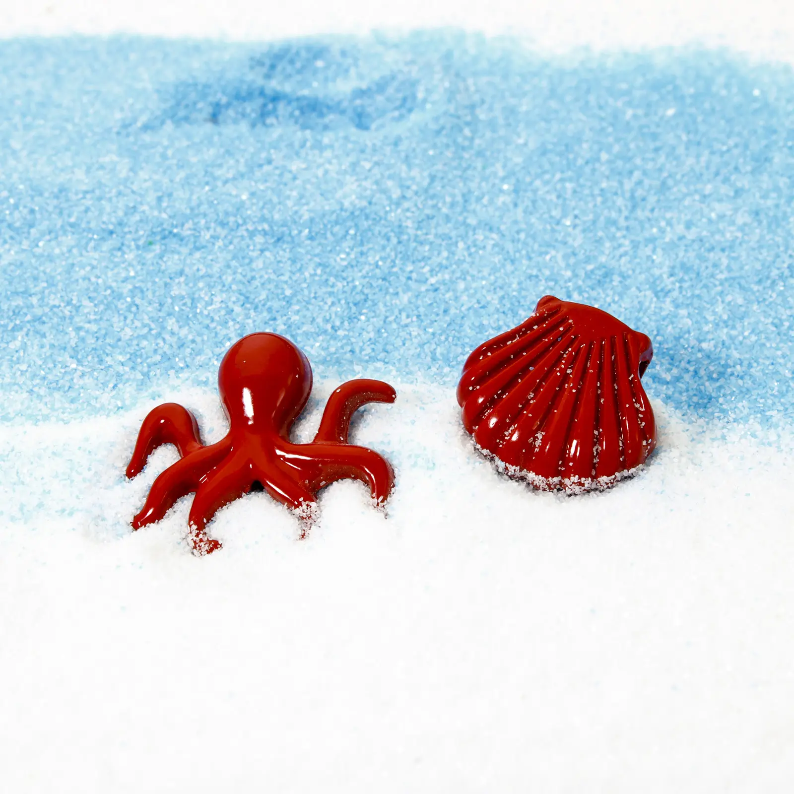 10 PCs Zinc Based Alloy Ocean Jewelry Spacer Charms Red Shell Seahorse Conch Enamel Pendants For Diy Necklace Jewelry Making