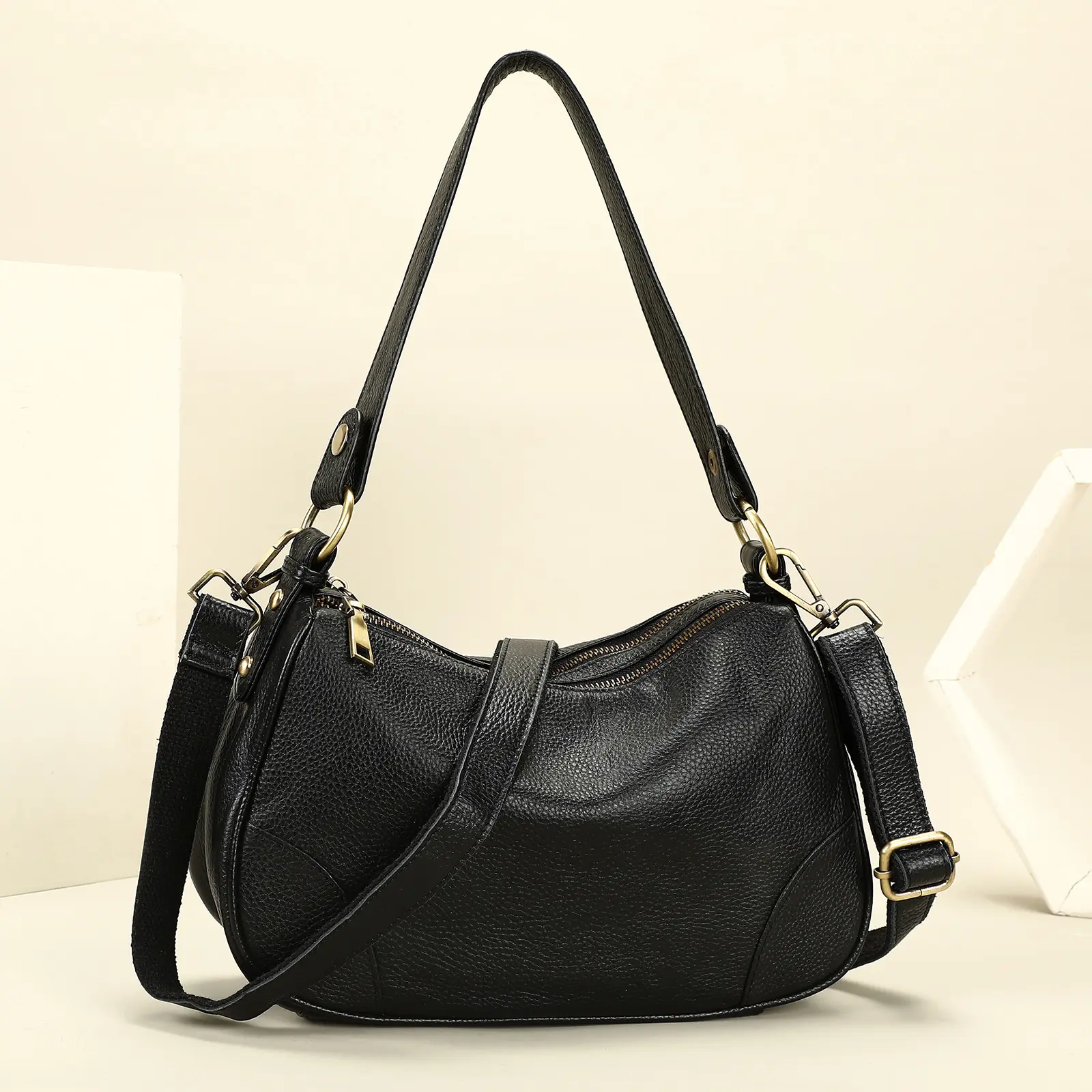 Angel kiss Shoulder Bag Women Fashion Handbags Genuine Leather Bags Female Satchel Big-capacity Handbag Purse bolsa feminina