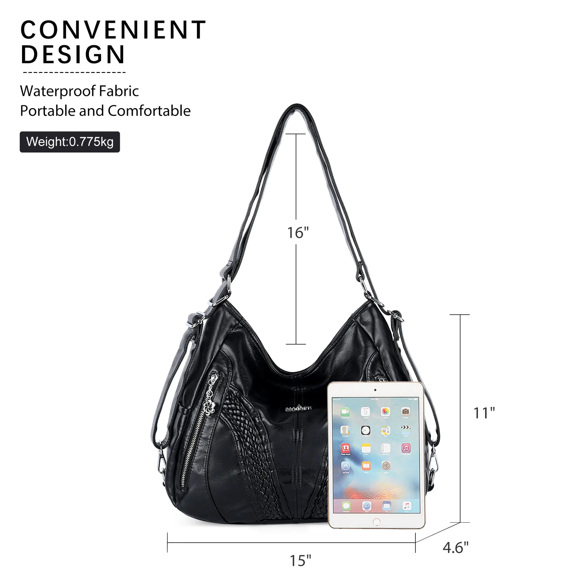 Angel kiss Bag Women Fashion Handbags PU Leather Shoulder Bags Female Satchel Big-capacity Handbag Purse bolsa feminina