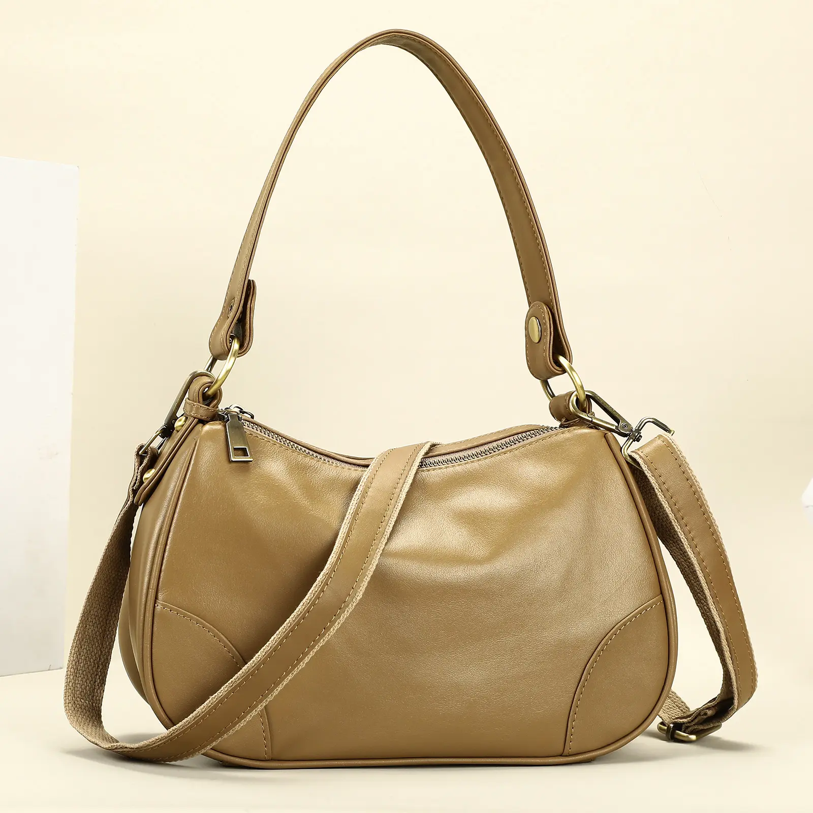 Angel kiss Shoulder Bag Women Fashion Handbags Genuine Leather Bags Female Satchel Big-capacity Handbag Purse bolsa feminina