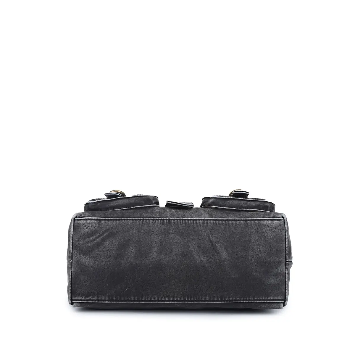  Women's Bag Large PU Shoulder Bag Fashion Top-handle Vintage Messenger Bag Dumpling Pack Multi-pockets Crossbody Bag