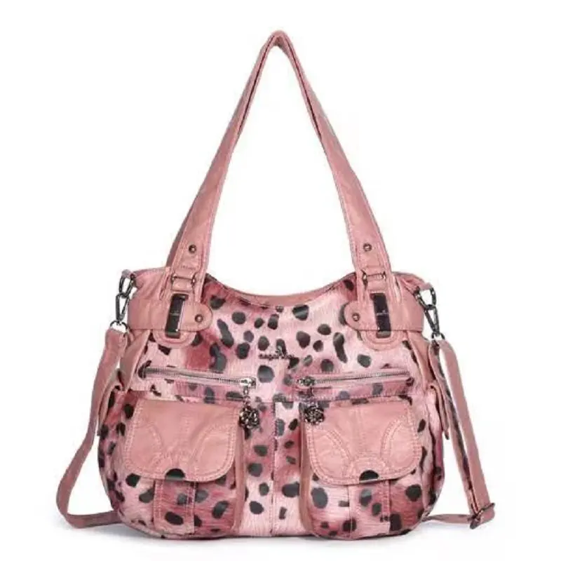  Bag Women Handbags Satchel Top-handle Shoulder Bag PU Material Bag Dumpling Pack Multi-pockets Shopping Pack Bags
