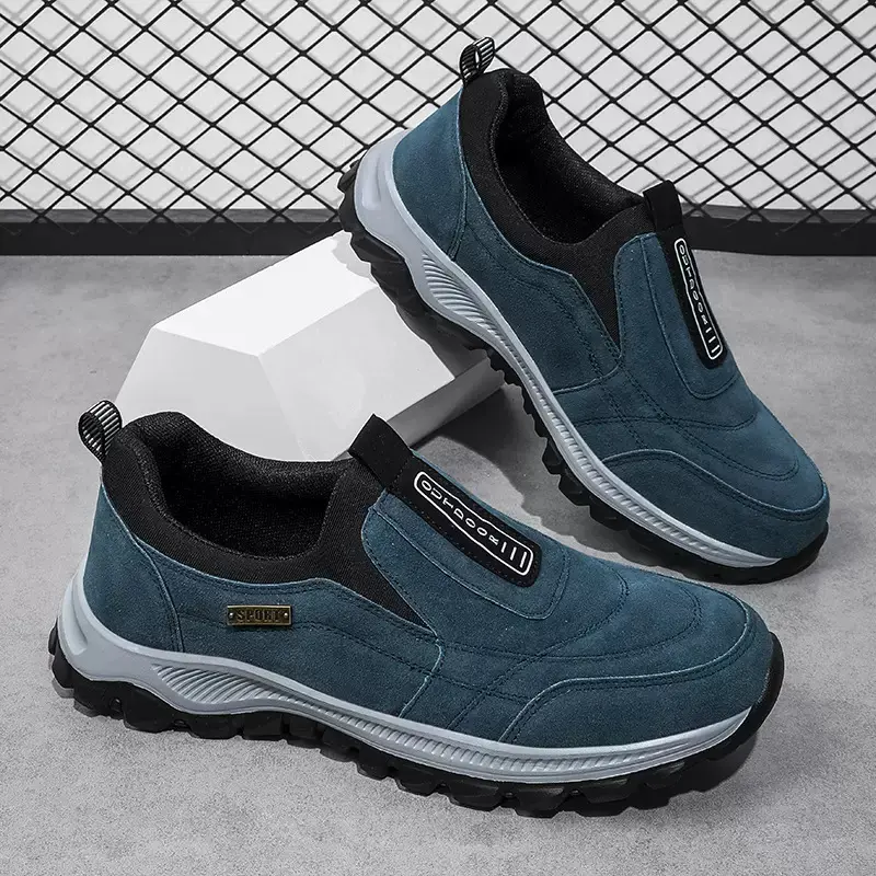 Oulylan Slip-resistant Outdoor Hiking Shoes Man Women Large Size Casual Shoes Lace-up Low-top Boots Fashion Running Sports Shoes