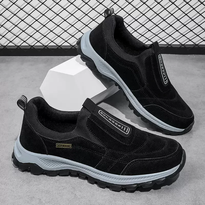 Oulylan Slip-resistant Outdoor Hiking Shoes Man Women Large Size Casual Shoes Lace-up Low-top Boots Fashion Running Sports Shoes