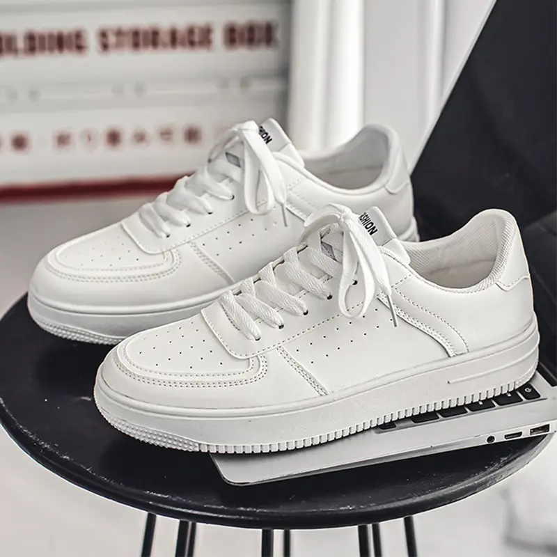 Oulylan 2025 New Style Breathable White Casual Sneakers Men's Summer  Board Shoes Male Student Sport Shoes Comfortable