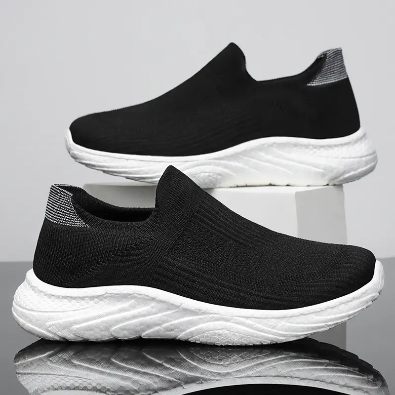 Oulylan Fashion Non-slip Mesh Sports Shoes Women Vintage Classical Durable Walking Footwear New Outdoor Classical Couple Sneaker