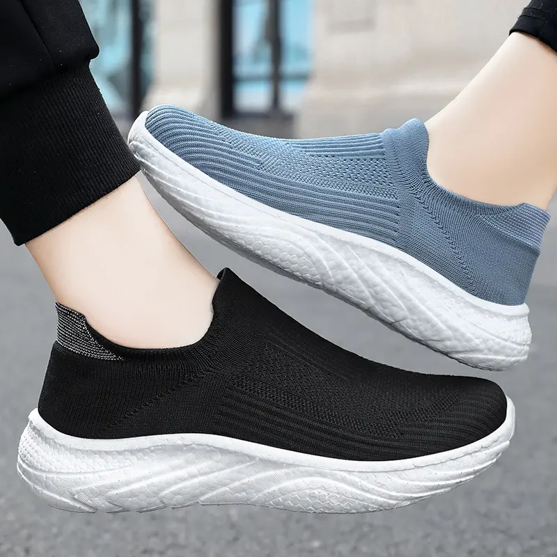 Oulylan Fashion Non-slip Mesh Sports Shoes Women Vintage Classical Durable Walking Footwear New Outdoor Classical Couple Sneaker