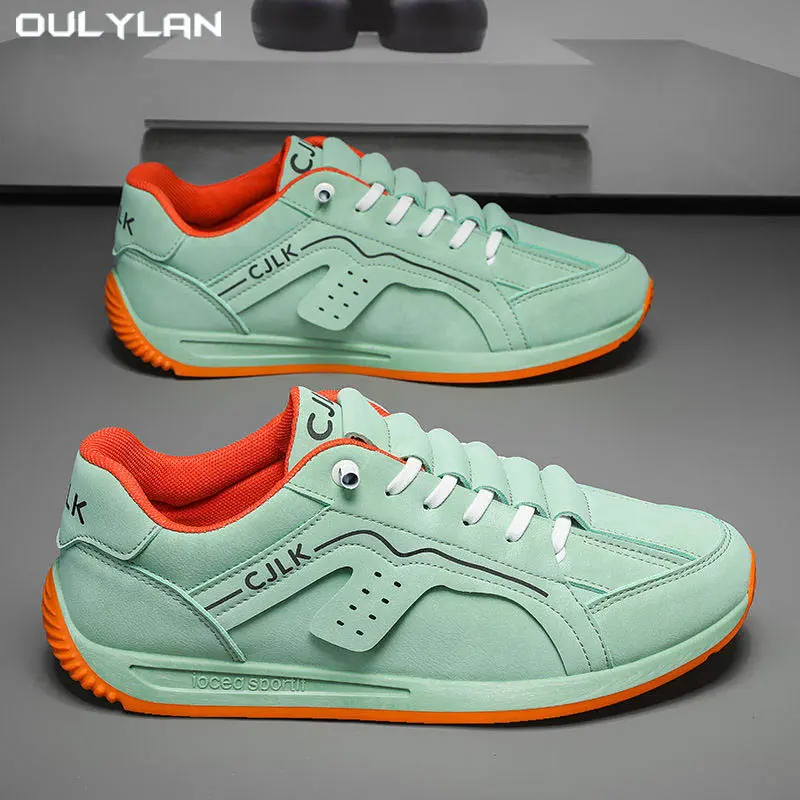 New Lightweight Soft Sole Casual Shoes  Lint Sewing Thread Men's Sports Shoes Low-top Lace-up Shoes Running Walking Shoes