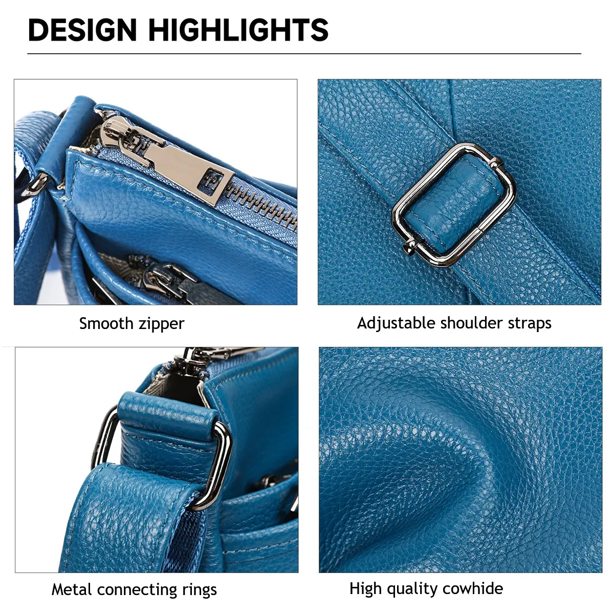 MVA Shoulder Bag Women Fashion Handbags Large Genuine Leather Bags Female Satchel 2025 Luxury Handbag Purse bolsa feminina