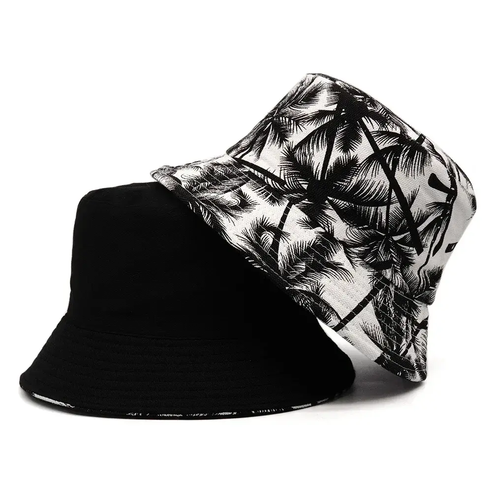 Unisex Spring/Summer Bucket Hat For Men Women Outdoor Sunscreen Fisherman Hat Graffiti Hat Wild Panama Cap