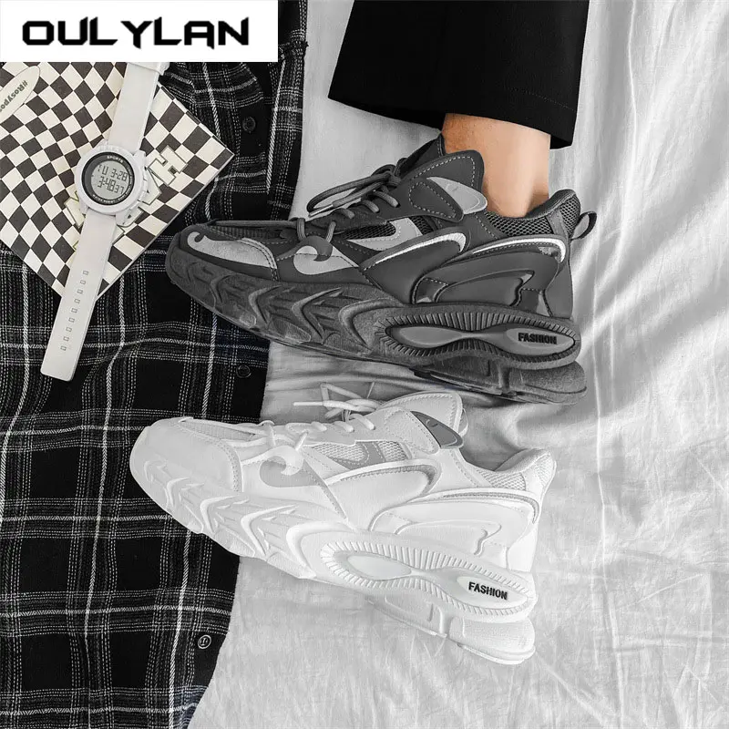 Autumn Youth Casual Sports Shoes Sneakers Trend Versatile Height Increasing Men's Shoes Casual Anti Slip Running Shoes