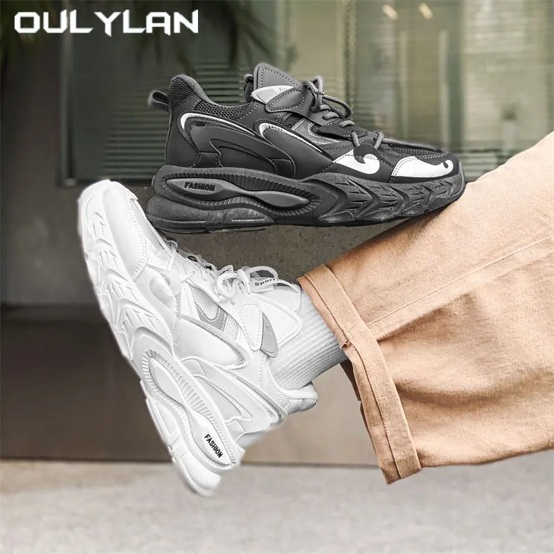 Autumn Youth Casual Sports Shoes Sneakers Trend Versatile Height Increasing Men's Shoes Casual Anti Slip Running Shoes