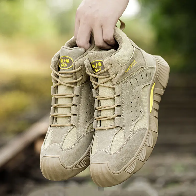 Outdoor Work Safety Shoes Men Insulated 6kv Electrician Anti-smashing Anti-piercing Anti-slip Wear-resistant Work Shoes