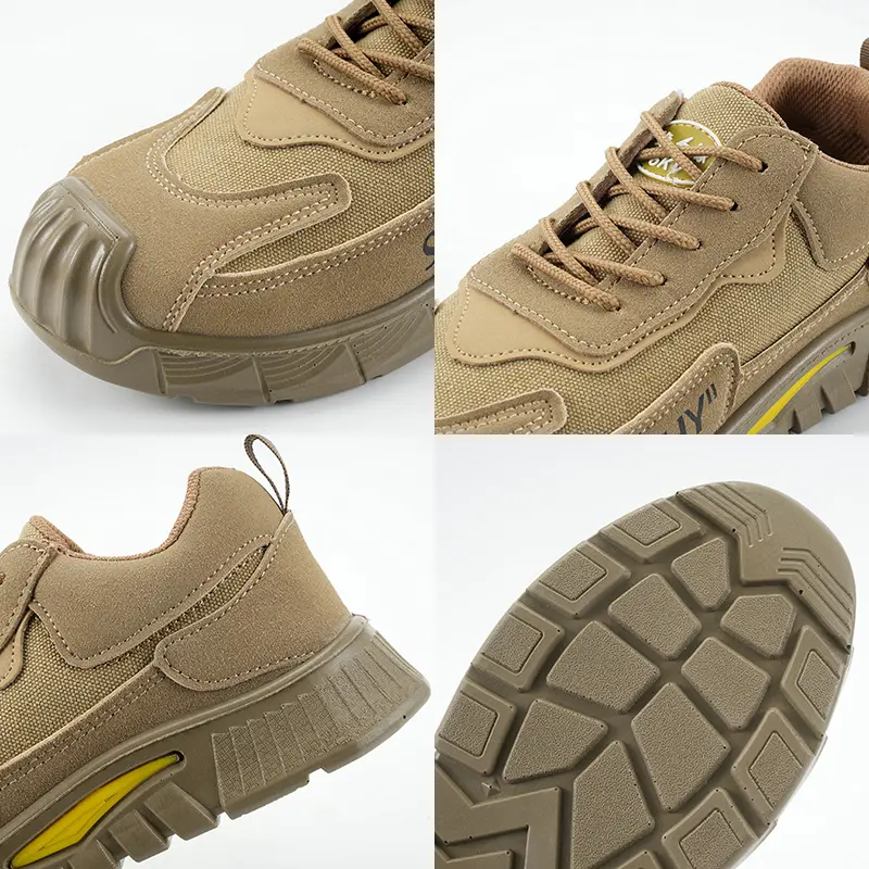 Construction Work Shoes Men Lightweight Anti-smashing Anti-piercing Anti-slip Wear-resistant Insulation 6KV Safety Shoes