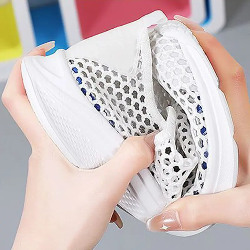 Women's Shoes Sneakers Lightweight Shoe Thin Mesh Casual Shoes Summer Breathable Soft Soled Beach Creek Tracing Shoes