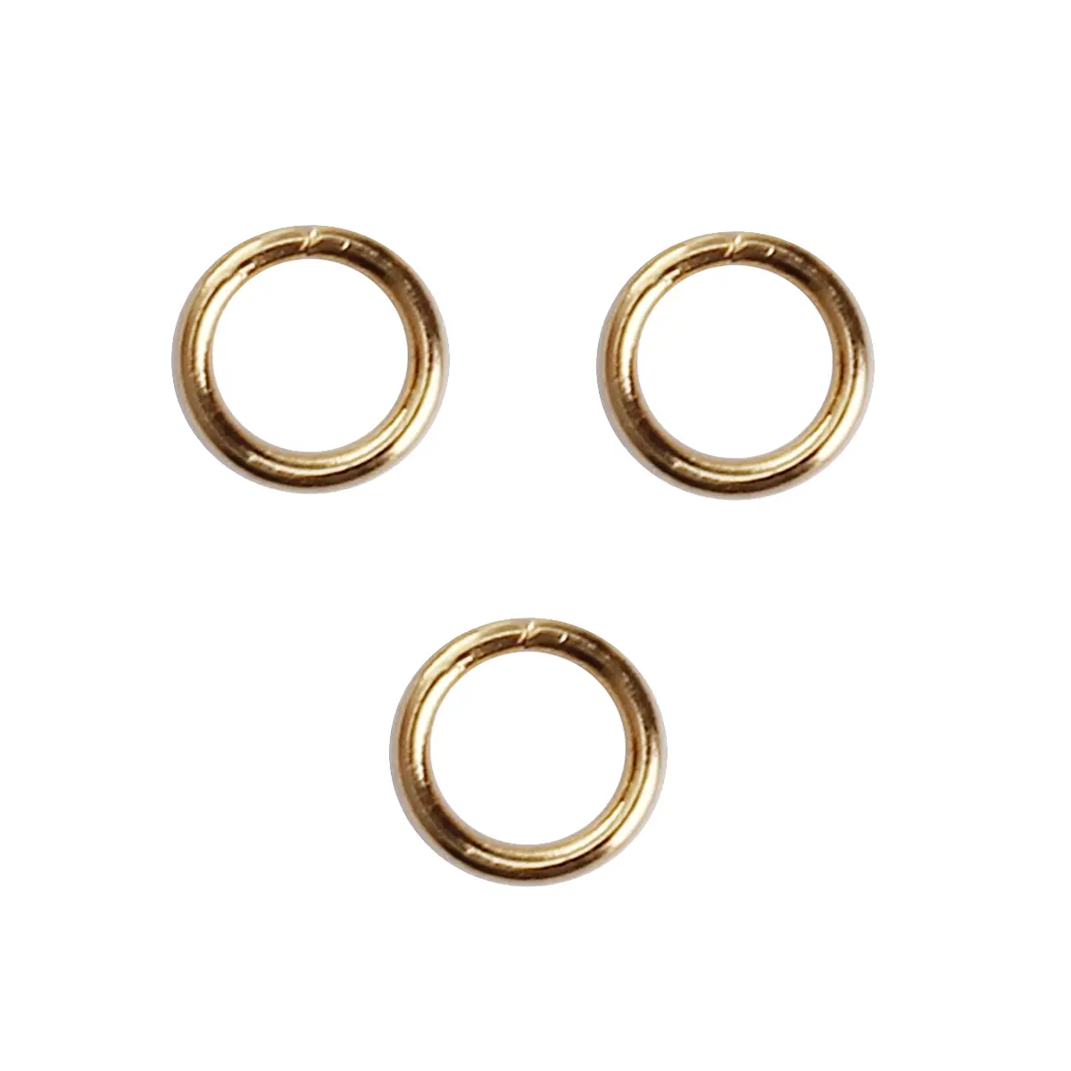 50 PCs 3.5mm-6mm Stainless Steel Connector Jump Rings Links Hooks Clasps  For Diy Jewelry Finding Making Accessories