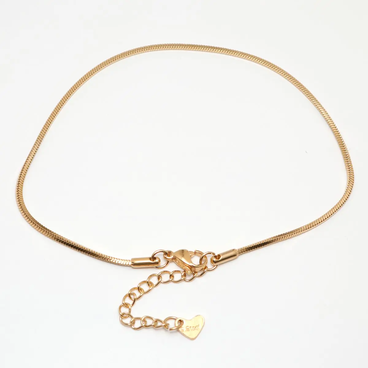 1 Piece 304 Stainless Steel Anklet Gold Color Chain Anklet For Women Foot Bracelets Leg Chain Jewelry Accessories