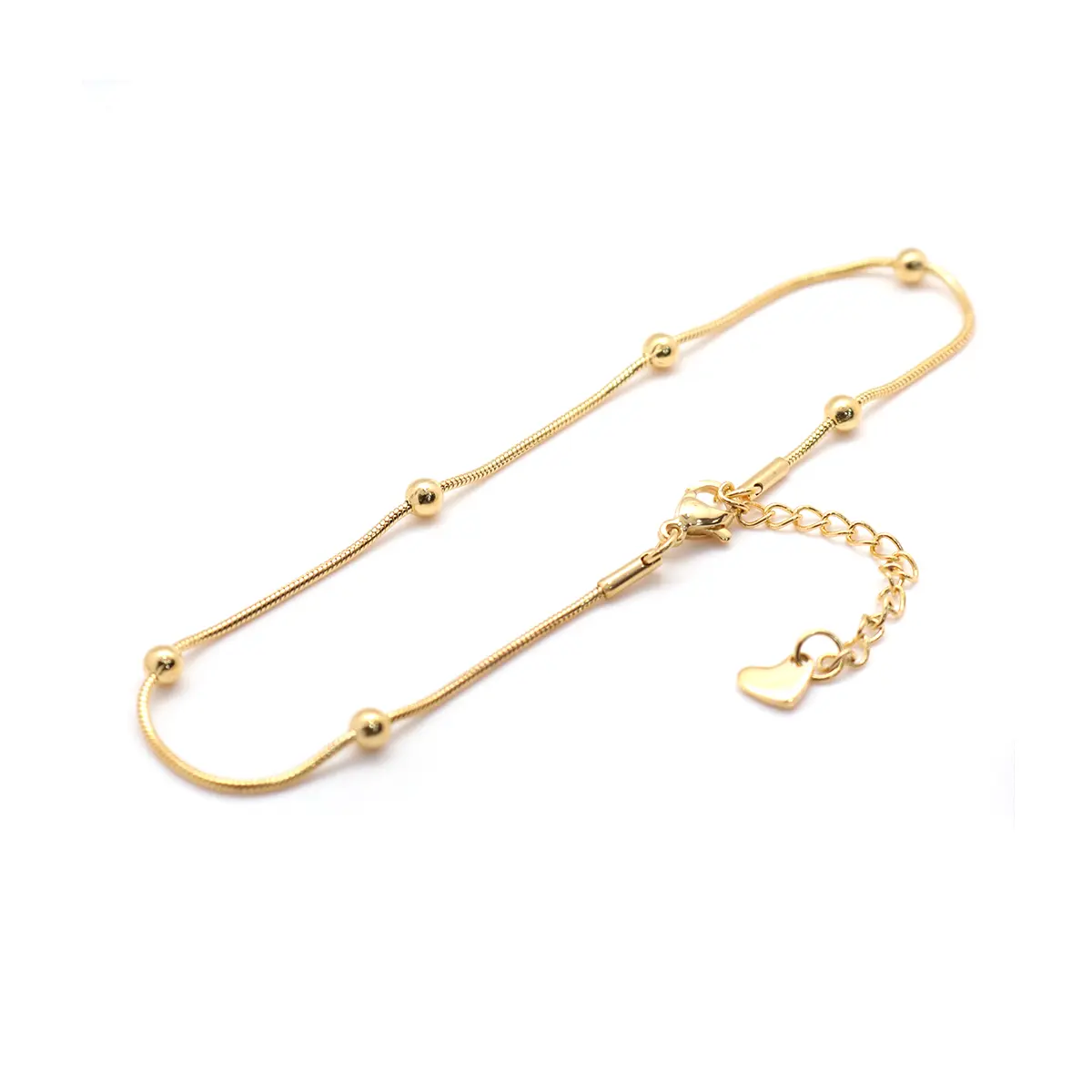 1 Piece 304 Stainless Steel Anklet Gold Color Chain Anklet For Women Foot Bracelets Leg Chain Jewelry Accessories