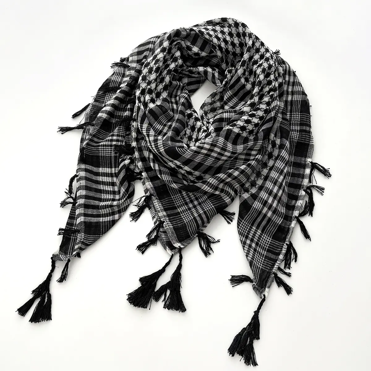Military Tactical Desert Hijab Scarf Muslim Headscarf Islam Arab Keffiyeh Head Neck Scarves Wrap for Men and Women