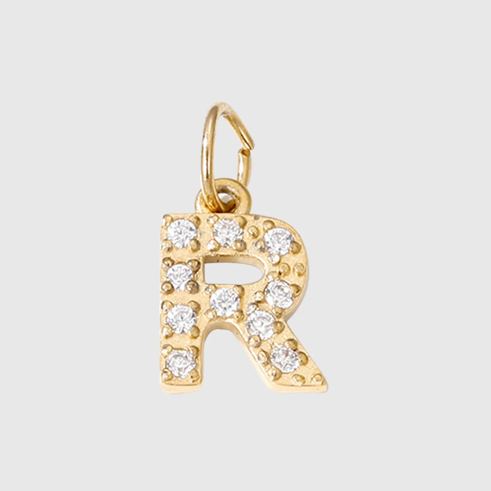 1 PC Stainless Steel & Natural Stone Capital Letter A-Z Charms Pendants DIY Necklace bracelet Jewelry Making Findings 8mm Dia.
