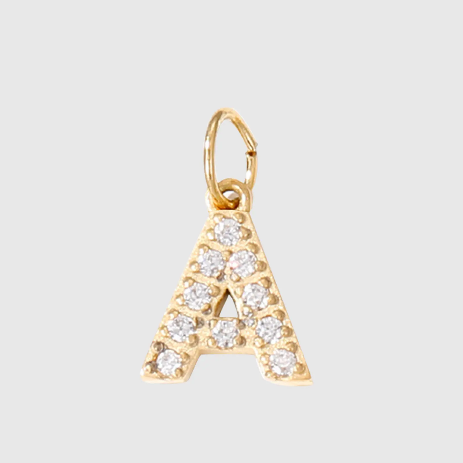 1 PC Stainless Steel & Natural Stone Capital Letter A-Z Charms Pendants DIY Necklace bracelet Jewelry Making Findings 8mm Dia.