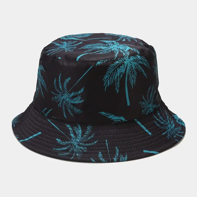 Spring/Summer Suns-Protect Hat Bob Men’s Fashion Coco Print Bucket Hat Unisex Fisherman Hat Women’s Leisure Basin Cap