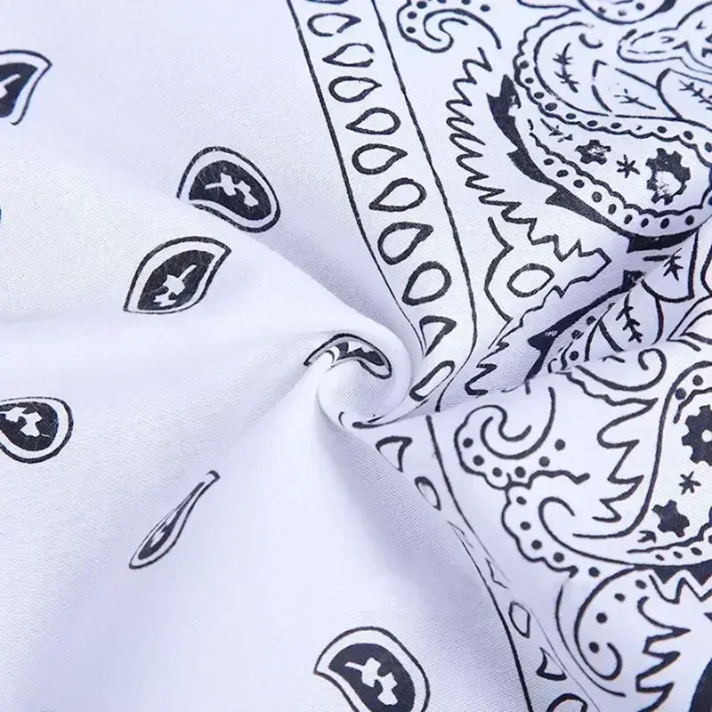 55cm*55cm Outdoor Sports Bandana Scarf Face Mask Riding Camping Cycling Headscarf Tube Wristband Paisley Headband Women Men