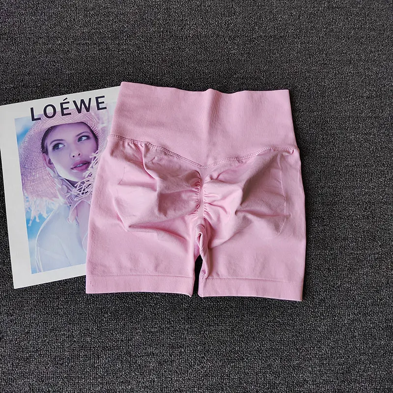 Peach Buttock Fitness Shorts for Women Sports Buttock Lifting Yoga Shorts for Hips High Waist High Elastic Tights Outwear Suit