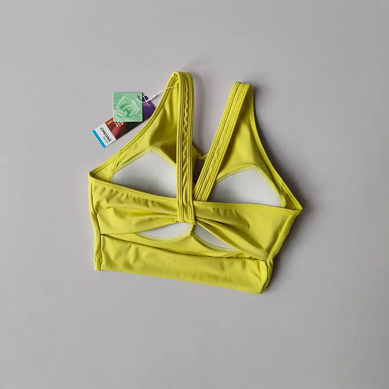 Sports Underwear Women High-intensity Integrated Shock-proof Breast Collection Bra Running Fitness Yoga Vest Wear Outside