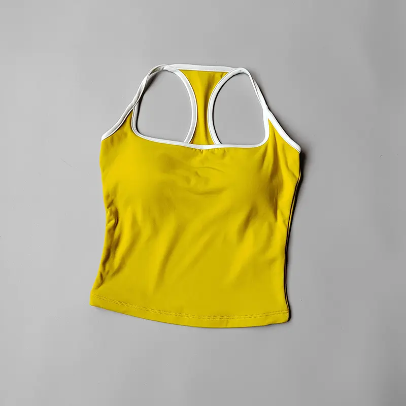 Sports I-shaped Vest Women's One-piece Cup Quick-drying Running Body Clothes Yoga Clothes Breathable Quick-drying Underwear Bras