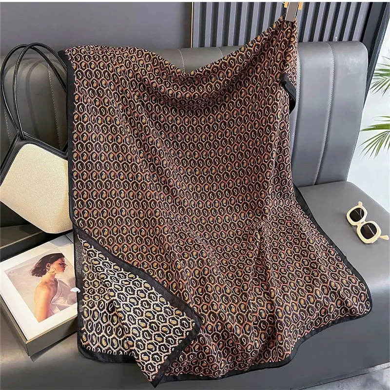 Luxury Brand Scarf Love Cotton Shawl Lady Wrap Large Pashmina Hijab Headband Scarves Islamic Turban Bufanda Foulard Stoles
