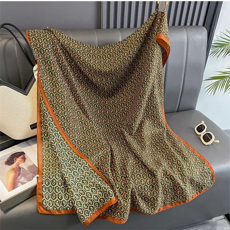 Luxury Brand Scarf Love Cotton Shawl Lady Wrap Large Pashmina Hijab Headband Scarves Islamic Turban Bufanda Foulard Stoles