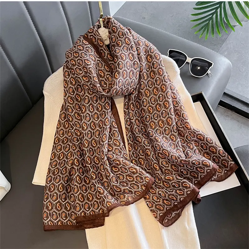 Luxury Brand Scarf Love Cotton Shawl Lady Wrap Large Pashmina Hijab Headband Scarves Islamic Turban Bufanda Foulard Stoles