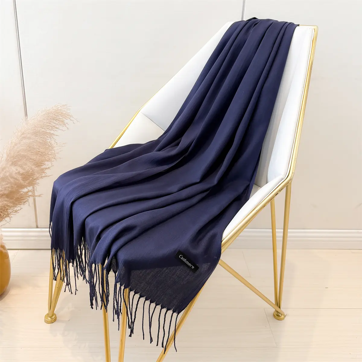 Desgine Brand Solid Women Cashmere Scarf Autumn Winter Warm Shawls Wraps Men's Pashmina Tassels Scarves Female Foulard Mujer