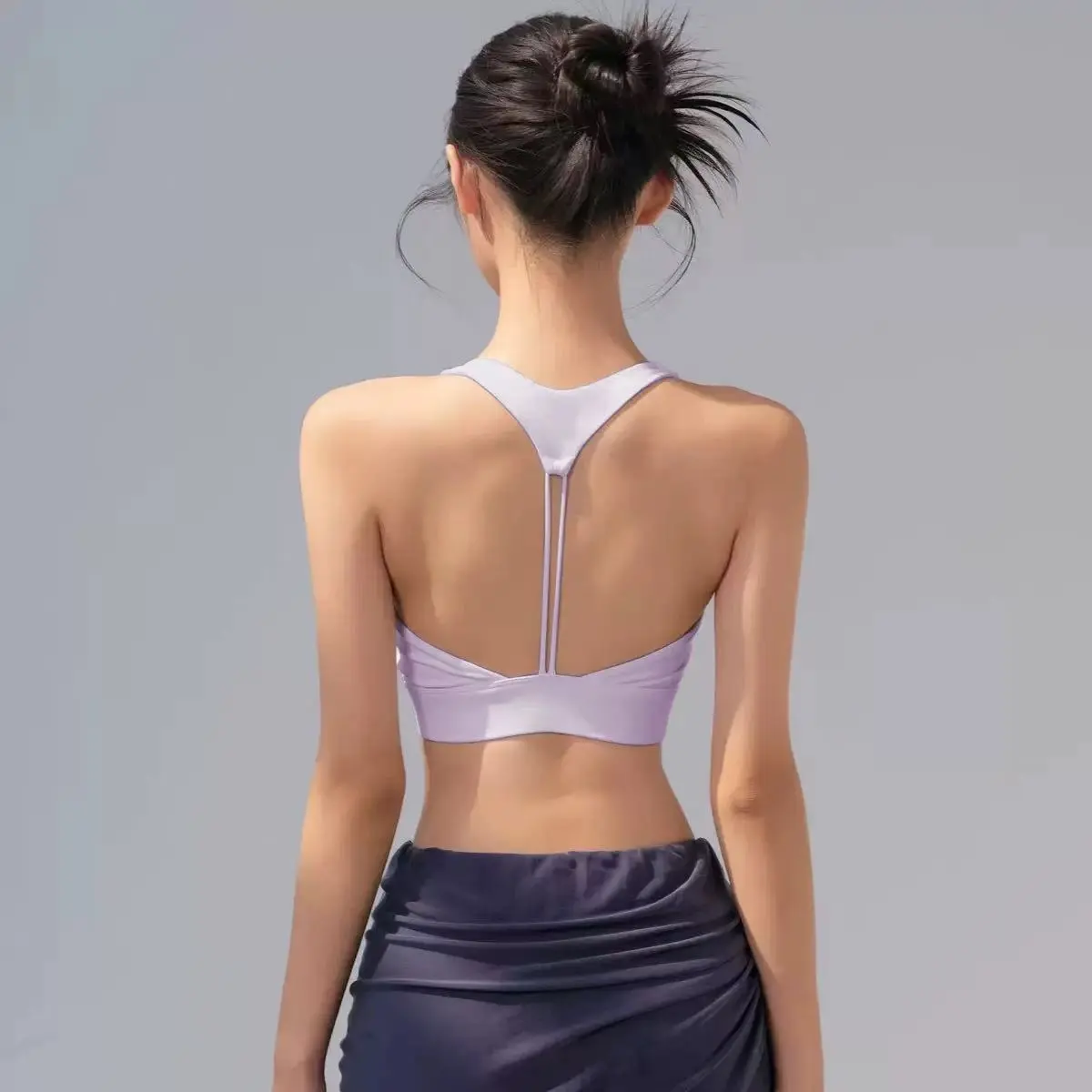 Seamless Yoga Vest Summer Suspender Beautiful Back Slim Shockproof Bra Body Jacket Running Sports Underwear Quick Drying Bras