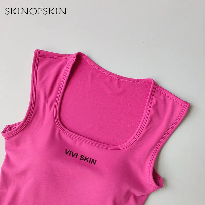 Widening shoulder straps conceal accessory breasts elegant square collar skin friendly nude sports bra yoga vest fitness bra