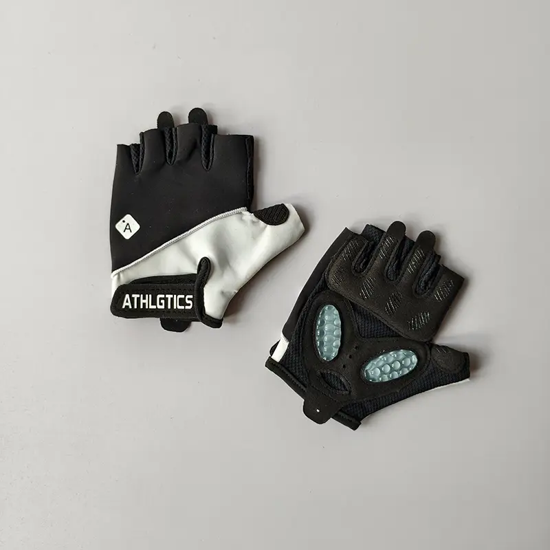 Fitness Women's Half Finger Gloves Anti Cocoon, Outdoor Cycling Anti Slip Exercise Equipment Iron Roller Skipping Rope