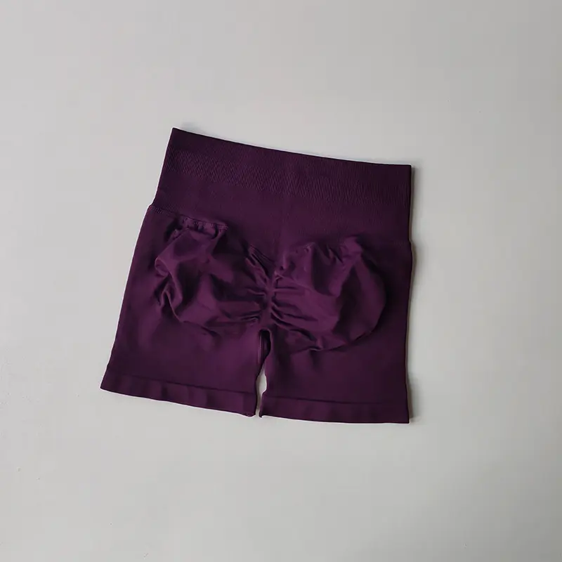 Peach Buttock Lifting Three-point Shorts Summer High Waisted Yoga Shorts Fashionable and Sexy Running Fitness Pants Solid Color