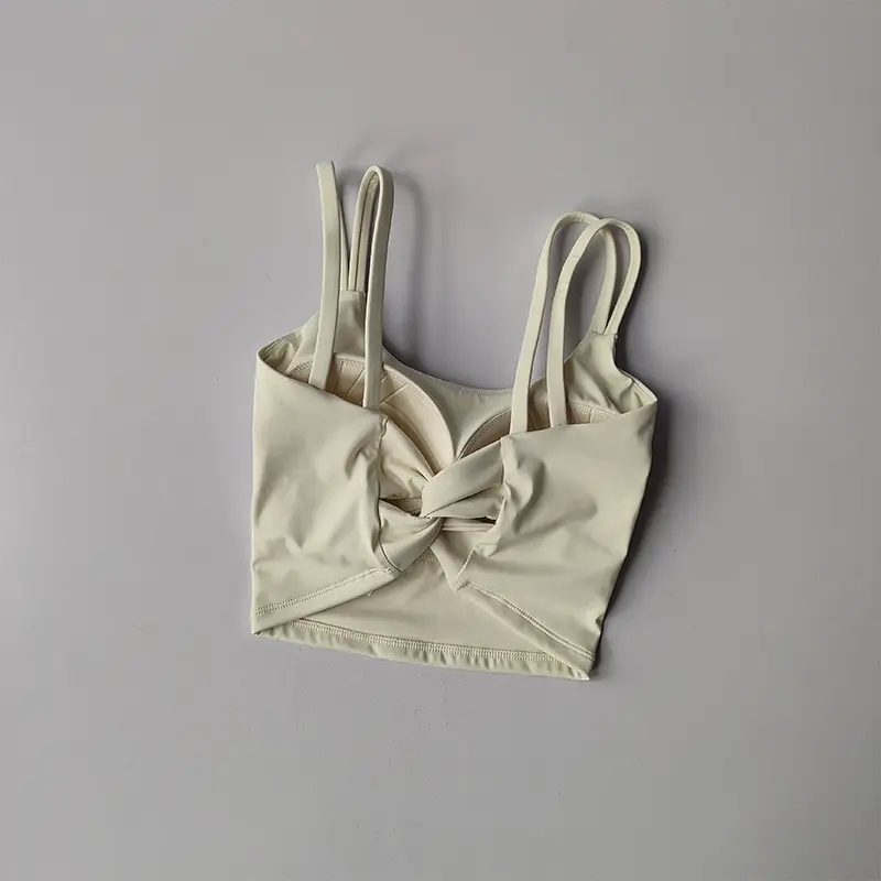 Fixed Integrated Sports Bra Women Shock-absorbing Collection Side Breasts Running Yoga Back Beauty Fitness Quick Drying Vest Top