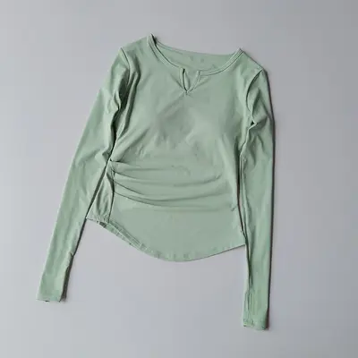 Sport  Fitness Women Long Sleeve Sexy Women Yoga Gym Training Workout Fitness Exercise Tank Top T-Shirts Camisole Shirt