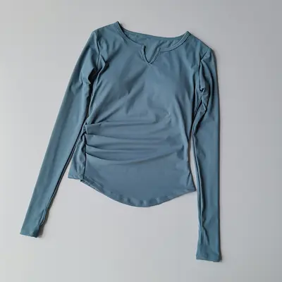 Sport  Fitness Women Long Sleeve Sexy Women Yoga Gym Training Workout Fitness Exercise Tank Top T-Shirts Camisole Shirt