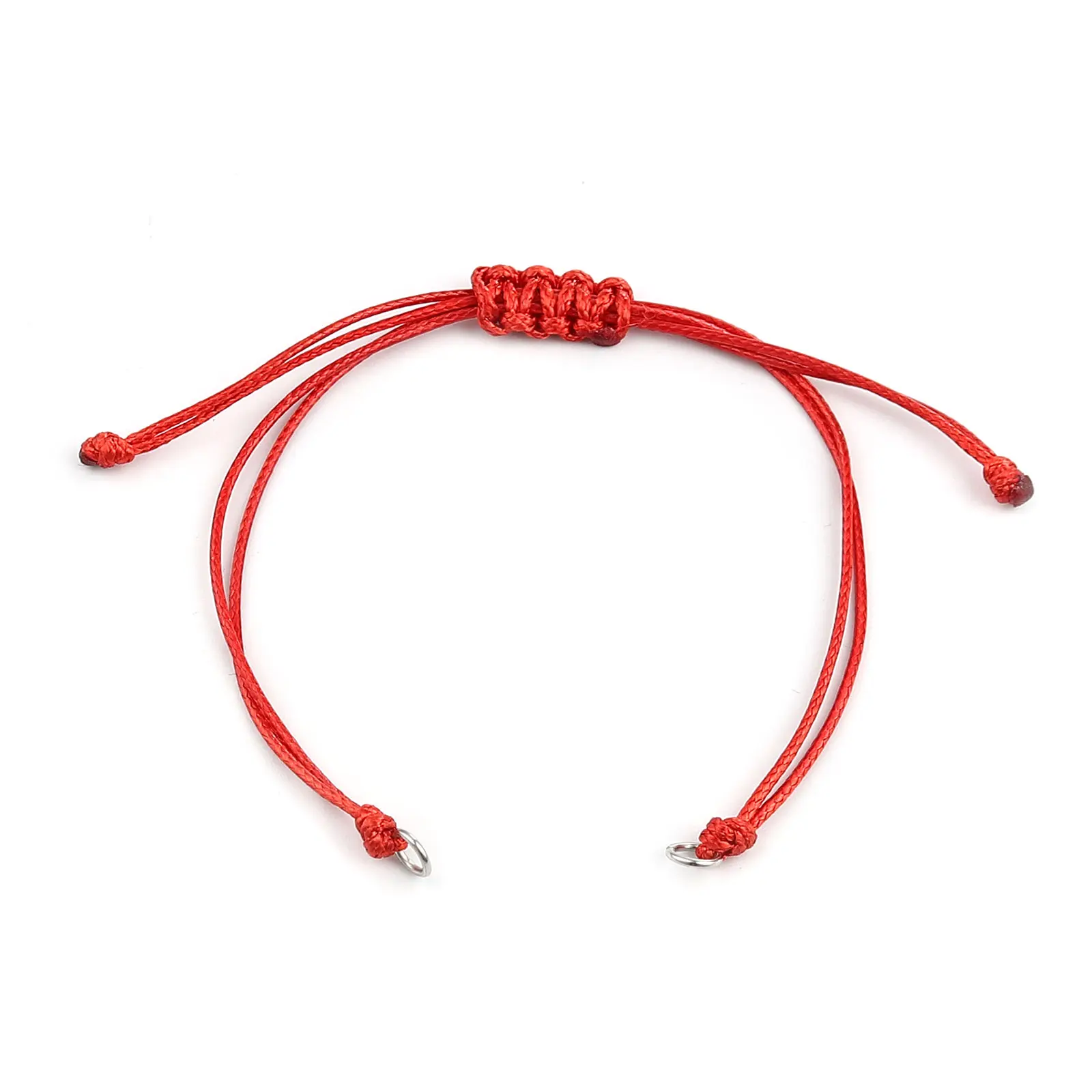 5PCs Multicolor Rope Lucky knots Bracelets Polyester Handmade Bangles Braiding Braided Bracelets Accessories Findings Adjustable