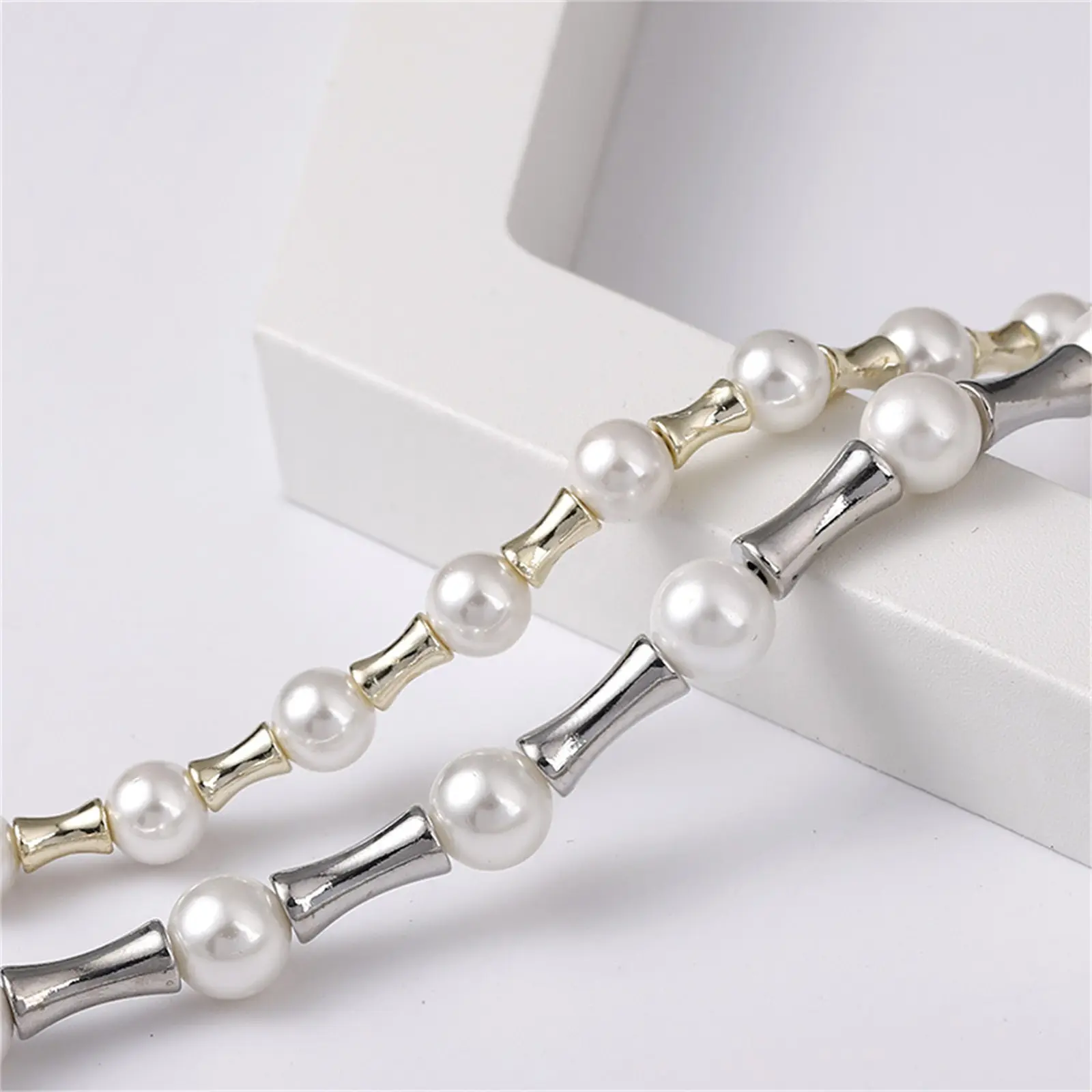 10/20Pcs Brass Beads For DIY Jewelry Making Bamboo-shaped Loose Spacer Handmade Bracelet Necklace Accessories Findings