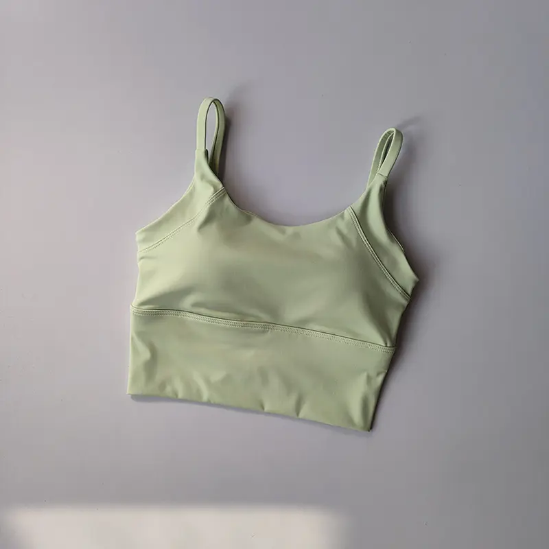 High-intensity Integrated Sports Underwear Gathering Shock-proof Yoga Bra Breathable Zipped Breasts Running Fitness Suit Vest