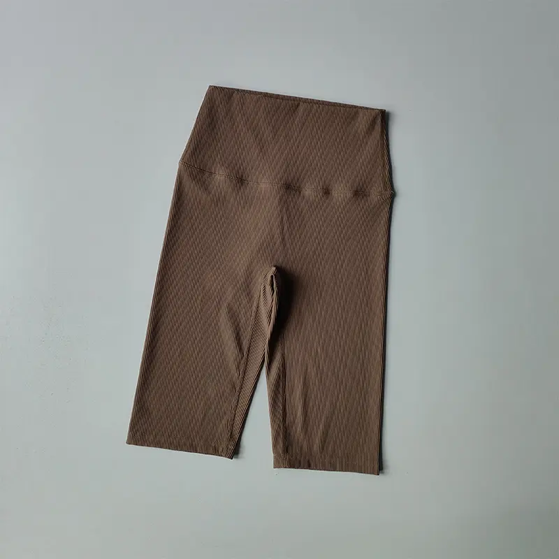 New High-waisted Hip Lifting Pants for Sports Running Women's Summer Five-point Shorts Fitness Yoga Suits Outside Wear
