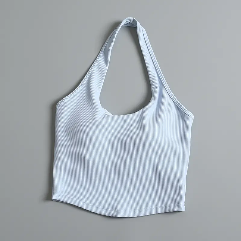Sports Underwear for Women in Summer Running Shockproof Fitness Bra Vest Professional Training Neck Beauty Back Yoga Suit Bra
